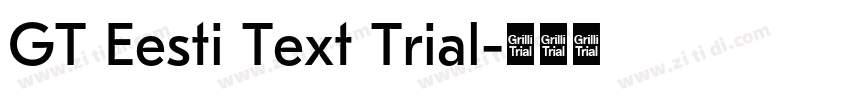 GT Eesti Text Trial字体转换